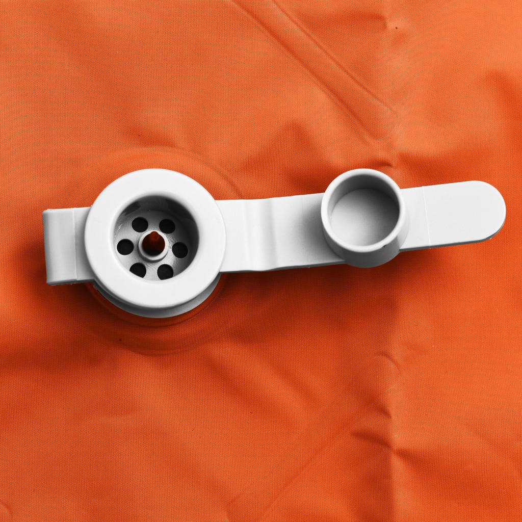 Inflatable Air Mattress 58x190 cm Orange